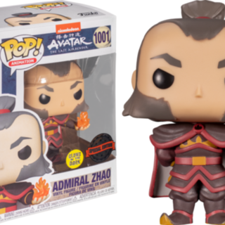 Funko Pop Vinyl: #1001 The Last Airbender - Admiral Zhao with Fireball GW
