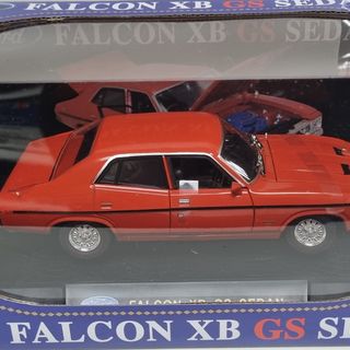 Ford Falcon XB GS Sedan 1/32 Oz Legends Red Roadcar
