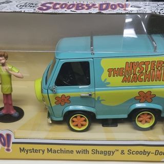 Scooby Doo Mystery Machine Van 1/24 Jada with Shaggy & Scooby-Doo