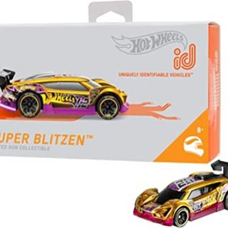 Hot Wheels id Cars Race Team Super Blitzen