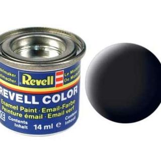 32108 Revell Paint Colour black matt 14ml Enamel