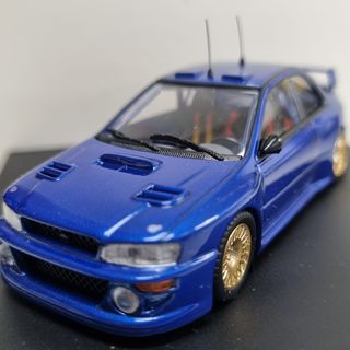 2000 Subaru Impreza WRC Rally Blue 1/43 Trofeu