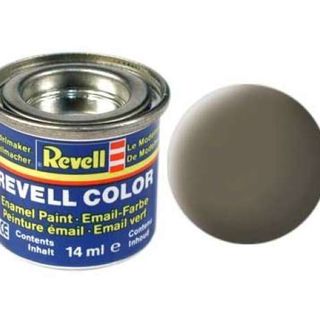 32186 Revell Paint Colour khaki brown matt 14ml  Enamel