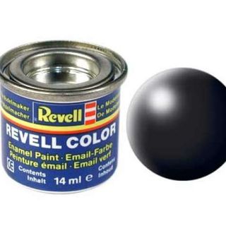 32302 Revell Paint Colour black satin 14ml  Enamel