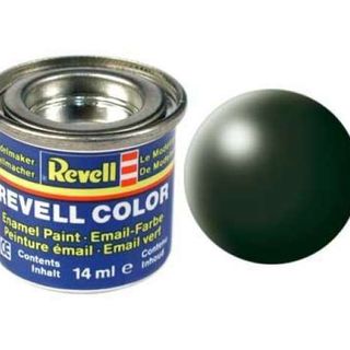 32363 Revell Paint Colour dark green satin 14ml  Enamel