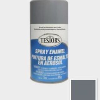 Testors Paint Enamel 1238 Grey Spray Can