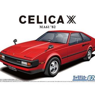 1982 Toyota Celica XX MA61 2800GT Roadcar Aoshima Kitset 1/24