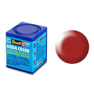 36330 Aqua Colour fiery red silk matt 18ml Acrylic