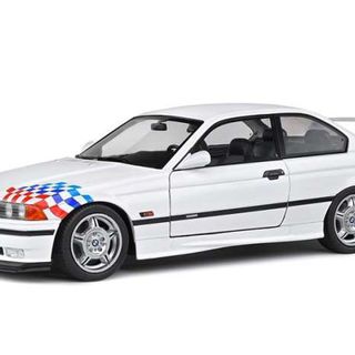 1995 BMW M3 E36 Coupe Lightweight White Roadcar Solido 1/18