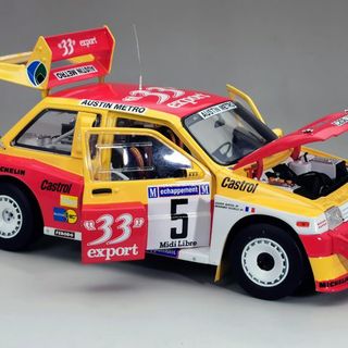 1/18 MG Metro 6R4 Winner 1986 Criterium des Cevennes Rally Winner Didier Auriol 1/18 Sun Star