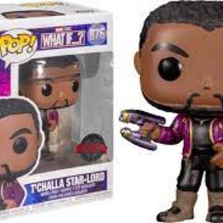 Funko Pop Vinyl: Marvel #876 What If - T'Challa Star Lord Unmasked