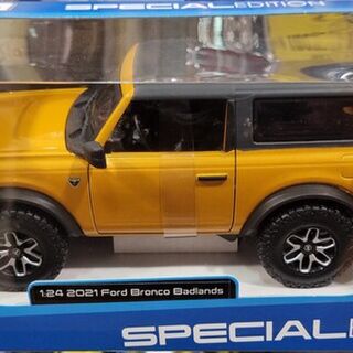 Maisto Special Edition 2021 Ford Bronco Badlands (Orange) 1/24