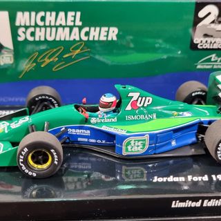 Jordan Ford 191 1991 Belgian GP Michael Schumacher 1/43 Minichamps