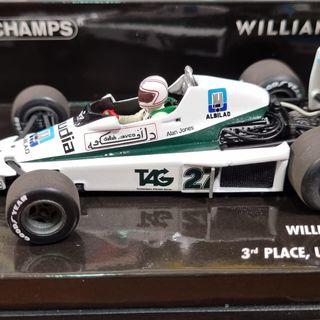 Williams FW06 USA F1 GP 3rd 1979 Alan Jones 1/43 Minichamps
