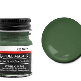 Testors Model Master Enamel: 1764 Euro Dark Green FS34092