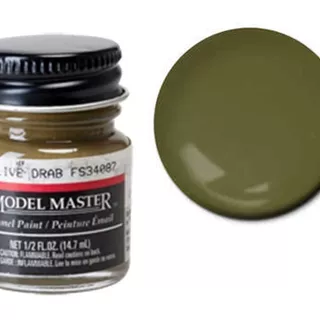 Testors Model Master Enamel: 1711 Olive Drab FS34087