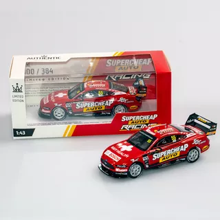 Ford Mustang 2019 Sandown 500 Retro Round Chaz Mostert & James Moffat Supercheap Auto 1/43 Authentic Collectables