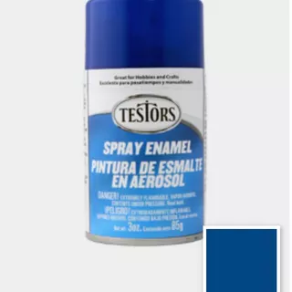 Testors Paint Enamel 1211 Gloss Dark Blue Spray Can