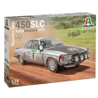 Mercedes Benz 450SLC 1979 Bandama Rally Kitset 1/24 Italeri