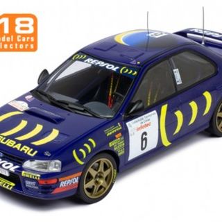Subaru Impreza 1995 Tour De Corse Rally Piero Liatti IXO 1/18