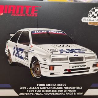 Ford Sierra Cosworth 1989 Intec 500 Fuji Winner Allan Moffat & Klaus Niedzwiedz Biante 1/18