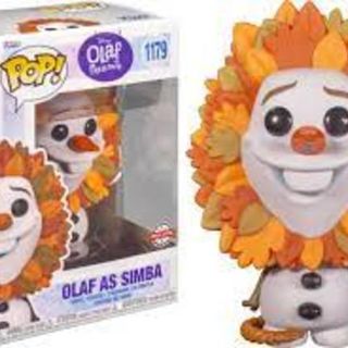 Funko Pop Vinyl: Disney #1179 Olaf Presents - Olaf as Simba