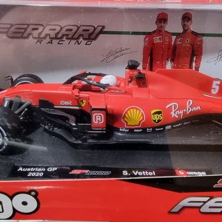 Ferrari SF1000 2020 Austrian F1 GP Sebastian Vettel Burago 1/18