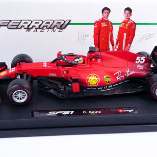 Ferrari SF21 2021 F1 GP Carlos Sainz Bburago 1/18