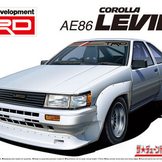1983 Toyota AE86 N2 TRD Corolla Levin  Kitset Aoshima 1/24