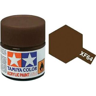 Tamiya Color Acrylic Paint Big 23ml - XF64 Red Brown