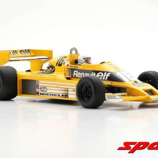 Renault RS01 Rene Arnoux 1979 Belgian GP F1 GP 1/18 Spark