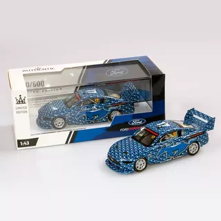 Ford Mustang 2019 Camouflage Test Car Scott McLaughlin & Fabian Coulthard 1/43 Authentic Collectables