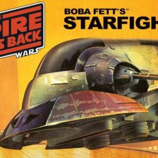 Star Wars The Empire Strikes Back Boba Fett's Starfighter Kitset MPC