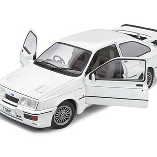 1987 Ford Sierra Cosworth RS500 Diamond White Roadcar 1/18 Solido