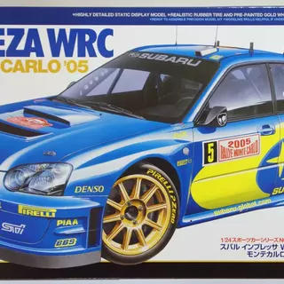 Subaru Impreza WRC 2005 Rally Monte Carlo Tamiya Kitset 1/24