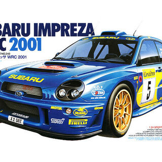 Subaru Impreza WRC 2001 Rally Monte Carlo Tamiya Kitset 1/24