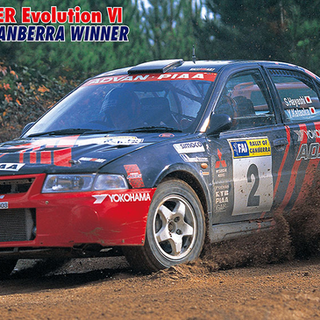 Mitsubishi Lancer EvoVI 1999 Rally Canberra Winner Kitset Hasegawa 1/24