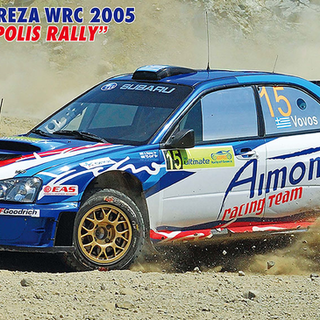 Subaru Impreza WRC 2007 Acropolis Rally Kitset Hasegawa 1/24