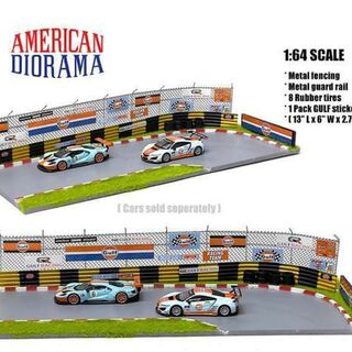1/64 Gulf Racetrack Diorama