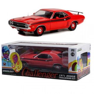 1971 Dodge Challenger R/T Red Roadcar 1/18 Greenlight