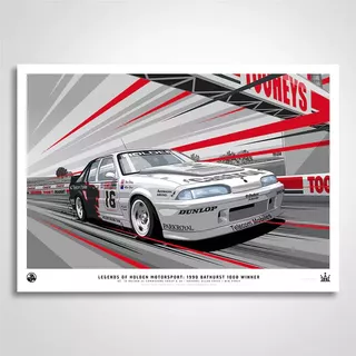 Legends of Holden Motorsport 1990 Bathurst 1000 Winner Limited Edition Print