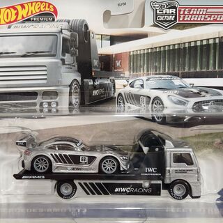 Hot Wheels Team Transport Fleet Street & 2016 Mercedes AMG GT3