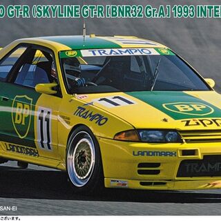 1992 Nissan Skyline GT-R R32 BP Oil Trampio 1993 Inter TEC Winner Kitset Hasegawa 1/24