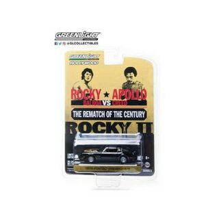 1979 Pontiac Firebird Trans Am Rocky Balboa vs Apollo Creed 1/64 Greenlight