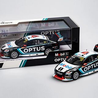 Holden ZB Commodore - 2022 Beaurepaires Melbourne 400 AGP Race 6 / 9 Winner Chaz Mostert Mobil 1 Optus Racing 1/43 Authentic Collectables