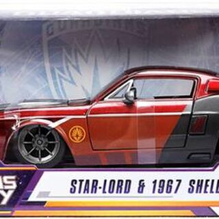 Marvel Guardians of the Galaxy - Star-Lord & 1967 Ford Mustang 1/24 Jada