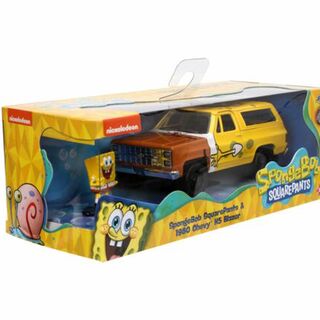 SpongeBob SquarePants - 1980 Chevy K5 Blazer with SpongeBob Jada 1/32