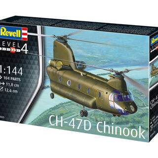 CH-47D Chinook Helicopter Kitset 1/144 Revell