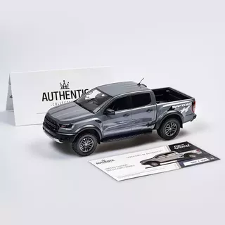 Ford Ranger Raptor  Conquer Grey 1/18 Authentic Collectables