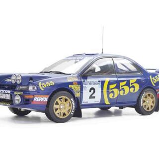 Subaru Impreza 555 1994 Rally New Zealand Winner Colin McRae & Derek Ringer 1/18 Sunstar